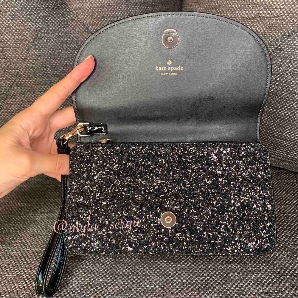 Kate Spade Wristlet Multifunctional Odette Glitter - Picture 5 of 8